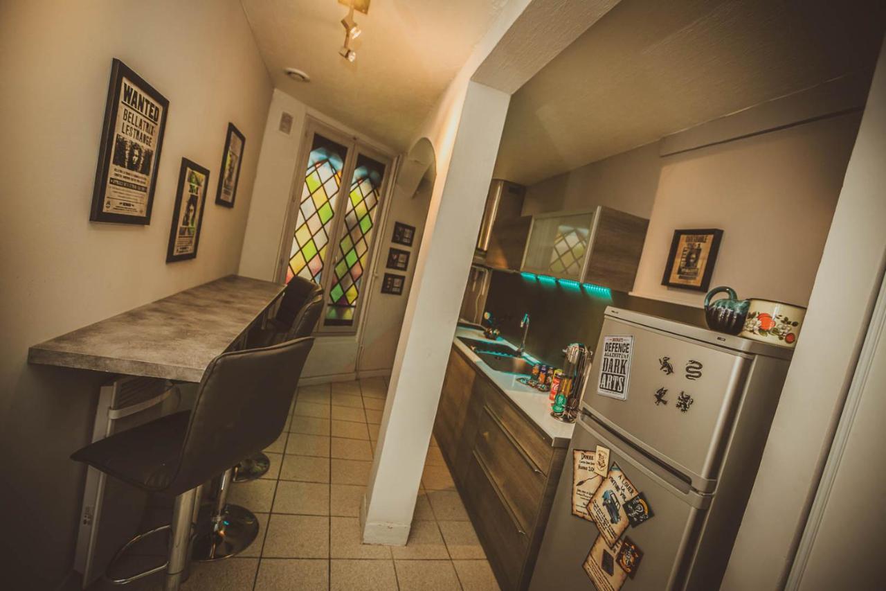 Repaire Du Sorcier Un Apartement Magique Troyes Bagian luar foto