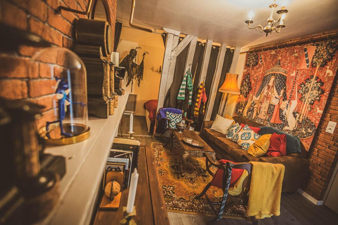 Repaire Du Sorcier Un Apartement Magique Troyes Bagian luar foto