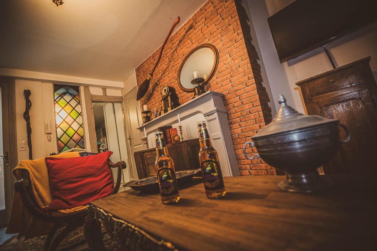 Repaire Du Sorcier Un Apartement Magique Troyes Bagian luar foto