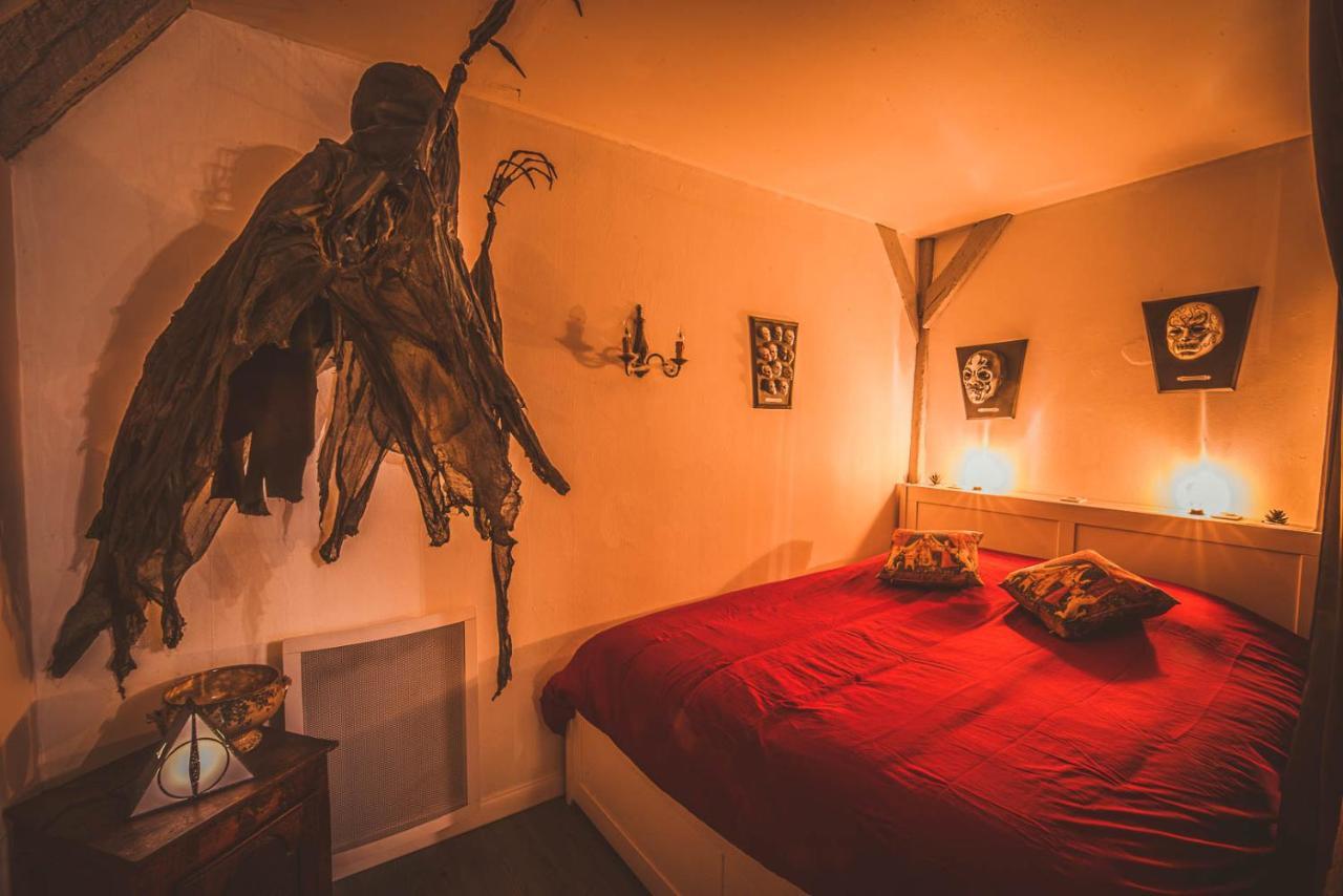 Repaire Du Sorcier Un Apartement Magique Troyes Bagian luar foto